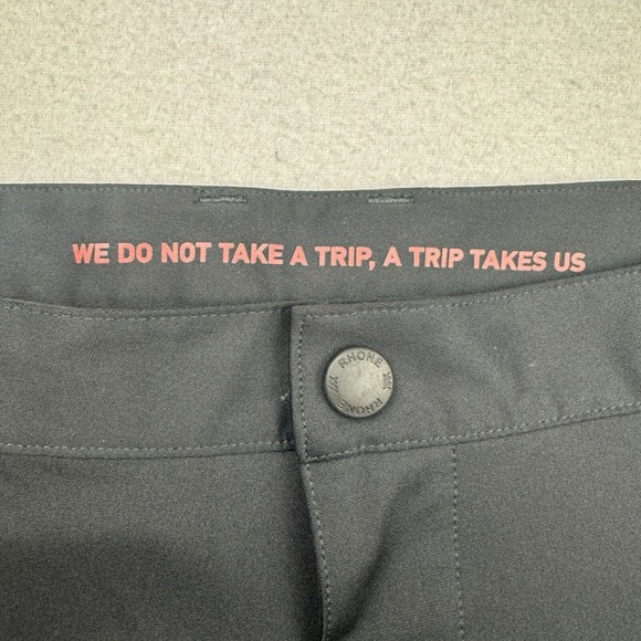 RHONE Men's Chinos - Dark Gray - Picture 4 of 9